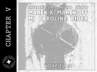 MAREK X. MARCHOFF MJ CAROLINE RIDER „Voxfields” - okładka