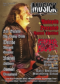 MUSICK Magazine „Nr 1/listopad” - okładka