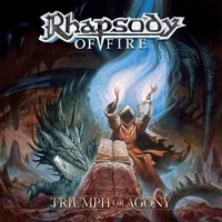 RHAPSODY OF FIRE „Triumph or agony” - okładka