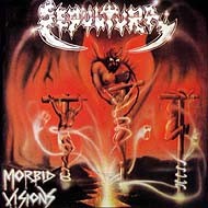 SEPULTURA „Morbid Visions/Bestial Devastation” - okładka