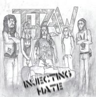 THRAW „Injecting Hate” - okładka