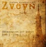 ZVOYN „Onomatpeous Love Letter #1” - okładka