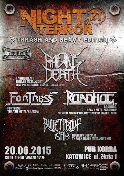 Night Of Terror 21 – Ostatnia Noc Terroru w Katowicach