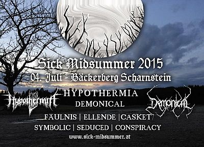 DEMONICAL i HYPOTHERMIA zagrają na Sick Midsummer Festival 2015
