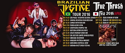 TERRORDOME zagra koncerty w Brazylii i w Japonii
