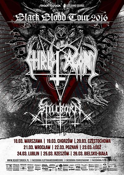 CHRIST AGONY i STILLBORN – Black Blood Tour 2016
