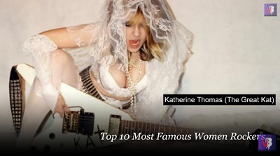 Top 10 Najbardziej Znanych Kobiet Rocka wg. Glitzyworld