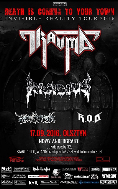 TRAUMA – Invisible Reality Tour #2 – Olsztyn