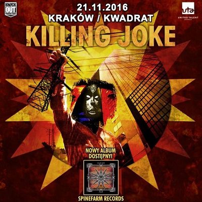 KILLING JOKE zagra w Krakowie