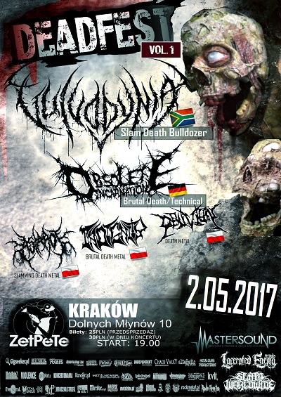 Deadfest vol. 1 – VULVODYNIA, OBSOLETE INCARNATION, INDIGNITY, ASTAROT, OBLIVION