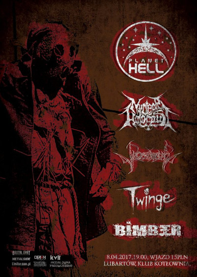 NUCLEAR HOLOCAUST, PLANET HELL, PROFUNDIS, TWINGE, BIMBEER