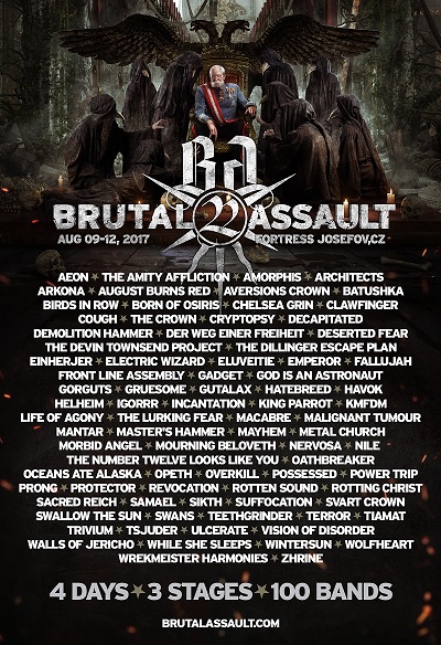 Brutal Assault 2017 – bilety do nabycia w Polsce
