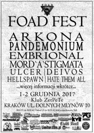 FOAD Fest 1-2 grudnia 2017 Kraków