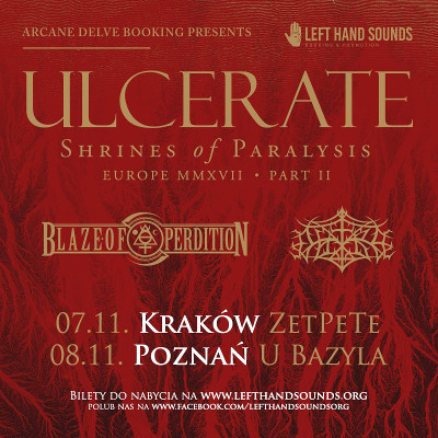 ULCERATE, nowozelandzka potęga death metalu na dwóch koncertach w Polsce.