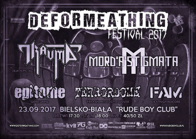 Zmiana składu na Deformeathing Festival 2017