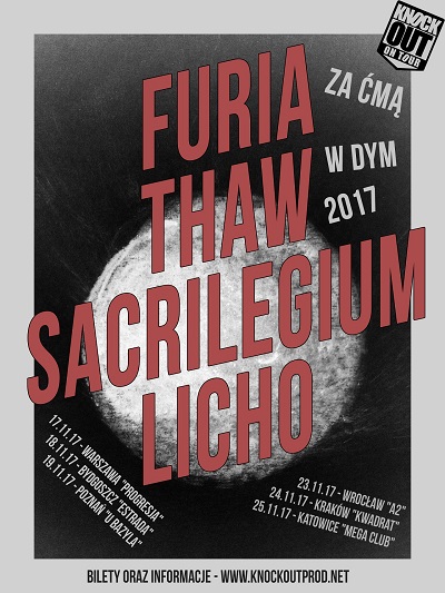 THAW zagra u boku FURII, SACRILEGIUM i LICHO