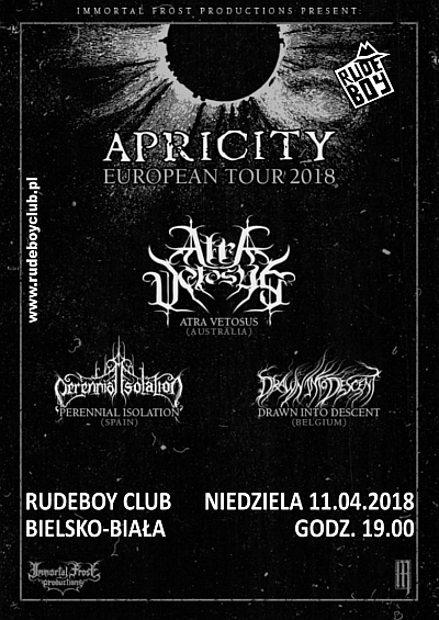 Apricity European Tour 2018