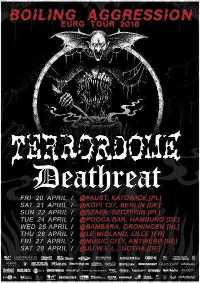 TERRORDOME i DEATHREAT – Boiling Aggression Tour 2018