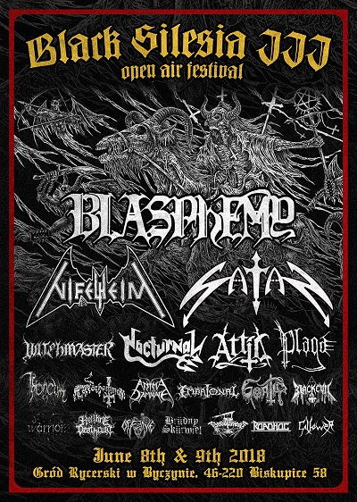 Black Silesia Open Air z udziałem BLASPHEMY NIFELHEIM i SATAN już w czerwcu