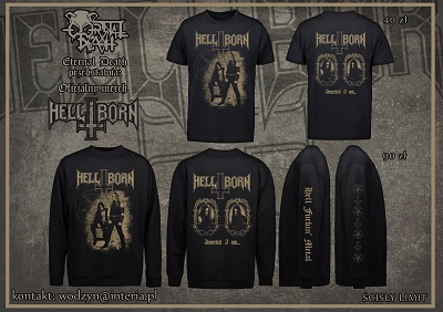 Oficjalny merch zespołu HELL-BORN