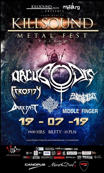 Killsound Metal Fest Warsaw już w sobotę – aktualizacja line-up