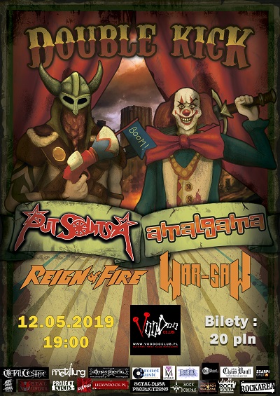 Odbierz darmową wejściówkę na koncert – PUT SOLNTSA, AMALGAMA, WAR-SAW, REIGN OF FIRE w Warszawie [Zakończony]