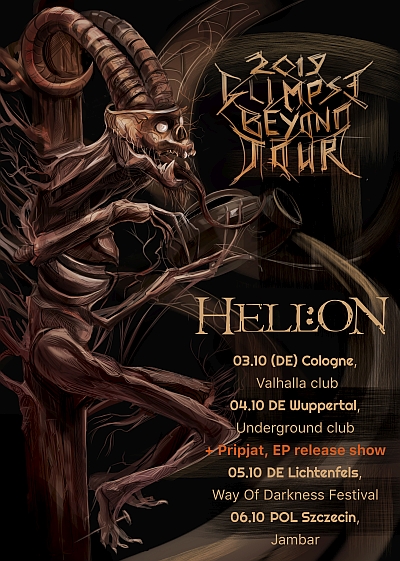 Thrash / Death Metalowy HELL:ON z Ukrainy wydał utwór „Spreading Chaos”, który będzie prekursorem nadchodzącej EP-ki „A Glimpse Beyond”.