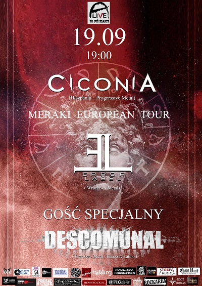 Hiszpański progresywny metal CICONIA zagra we Wrocławiu