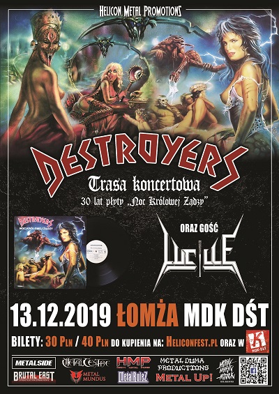 Ostatni w tym roku jubileuszowy koncert DESTROYERS