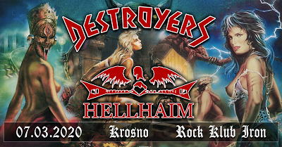 DESTROYERS i HELLHAIM zagrają w Krośnie