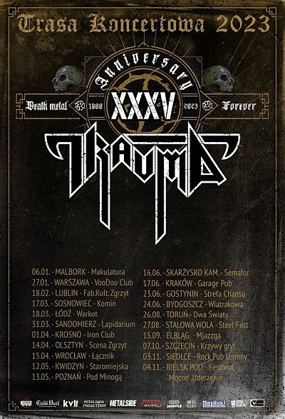 TRAUMA: „35th Anniversary Tour 2023”