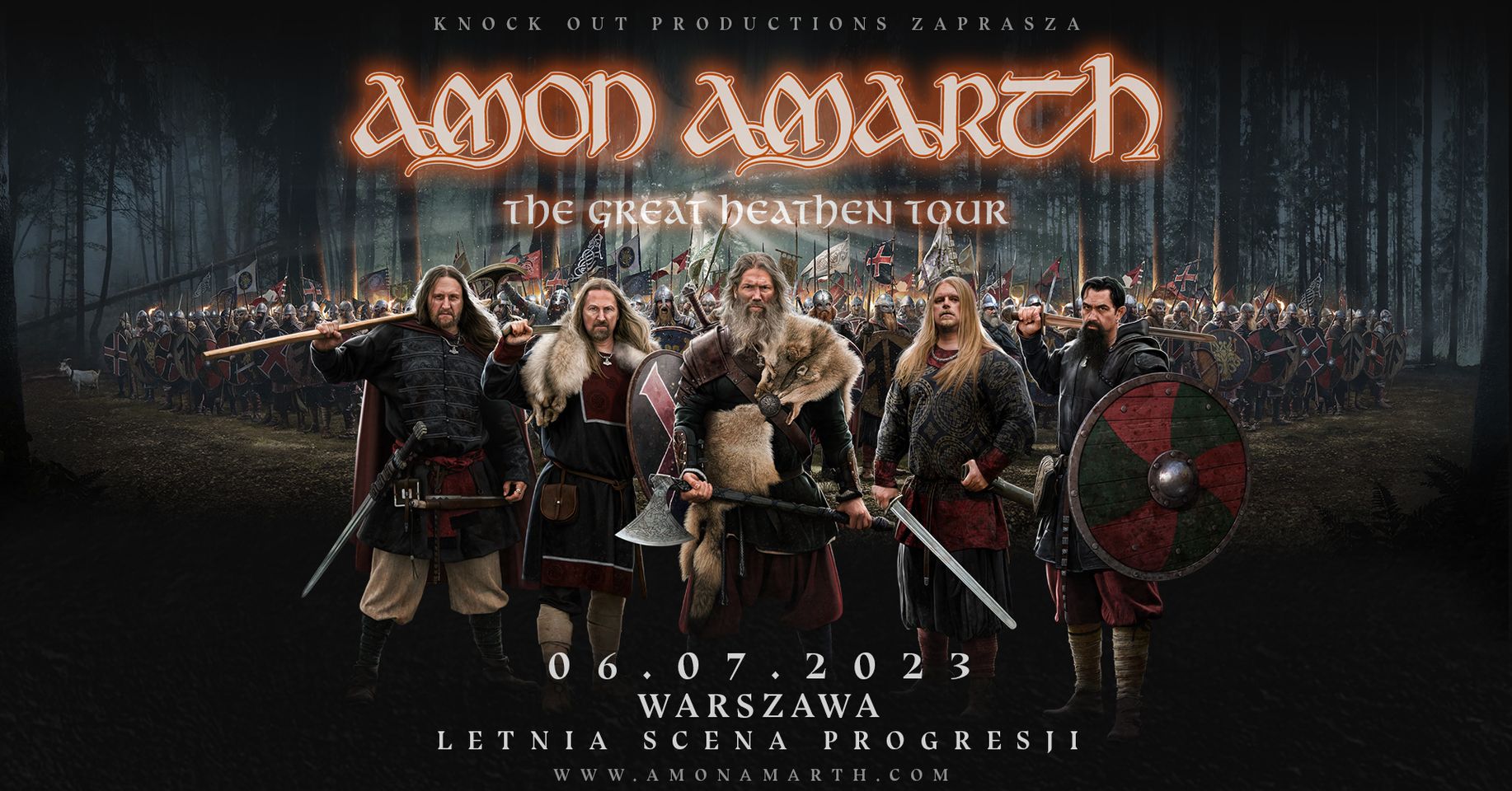 AMON AMARTH przyjeżdża do Warszawy w Lipcu!
