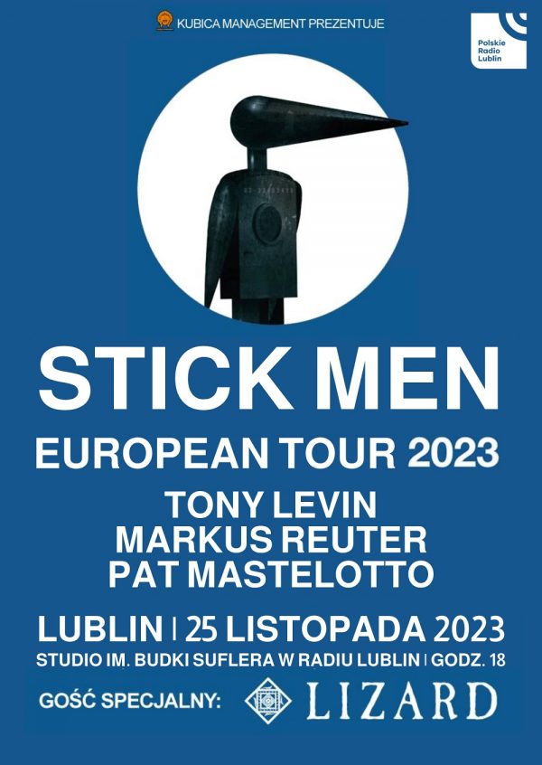 STICK MEN w ramach trasy European Tour 2023 zagrają w Lublinie z LIZARD
