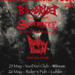 Moshomania Tour: Rusted Brain (PL) + Bloodride (FI) + Stormgrey (LT) + Enterchrist (PL)