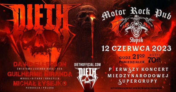 DIETH + DEVOUR UNIVERSE – Motor Rock Pub, Słupsk