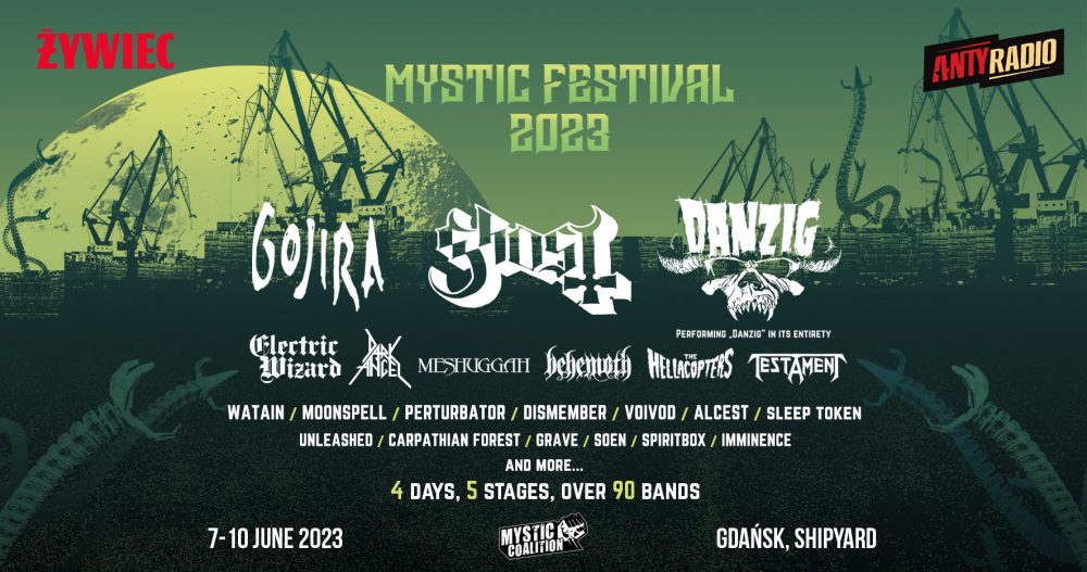 Mystic Festival 2023, 7-10.06.2023, Stocznia Gdańska