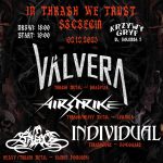 VÁLVERA + AIRSTRIKE + INDIVIDUAL + IN SILENCE - In Thrash We Trust
