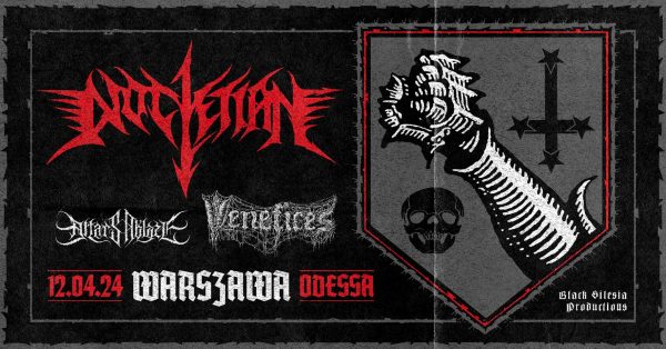 DIOCLETIAN + VENEFICES + ALTARS ABLAZE – Odessa Club, Warszawa