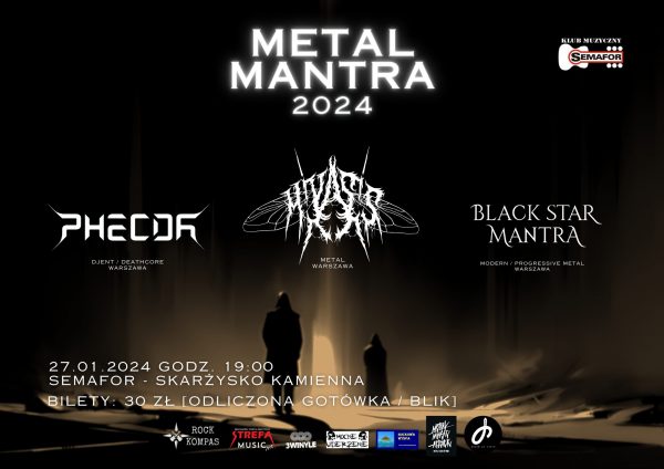 Metal Mantra 2024 – BLACK STAR MANTRA + PHECDA + MIYASIS – Semafor, Skarżysko Kamienna