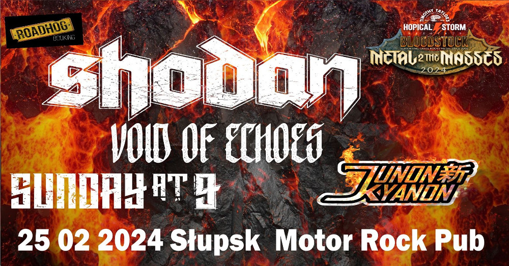 Bloodstock Metal 2 The Masses Poland 2024 - SHODAN + SUNDAY AT 9 + JUNON KYANON + VOID OF ECHOES