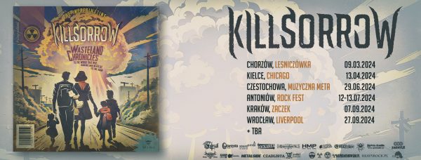 KILLSORROW Premierowa Trasa „Wasteland Chronicles”