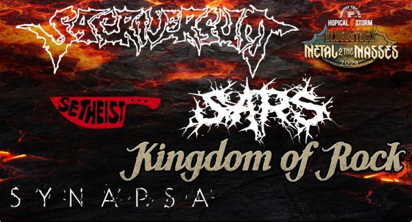 Metal 2 The Masses Poland – SACRIVERSUM + SETHEIST + SARS + KINGDOM OF ROCK + SYNAPSA – Klub Semafor, Skarżysko-Kamienna