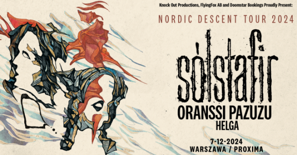 SOLSTAFIR i ORANSSI PAZUZU przyjeżdżają do Polski