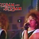 FLOTSAM & JETSAM Koncert Backstage Pass 1985