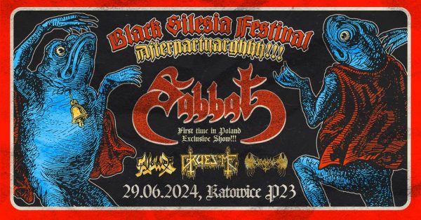 Black Silesia Afterparty: SABBAT (JP) + GRUESOME (USA) + NEKKROFUKK (PL) + SEXMAG (PL) + GALLOWER (PL) – P23, Katowice