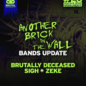 BRUTAL ASSAULT - nowe ogłoszenia w składzie festiwalu