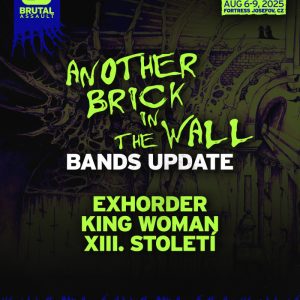 BRUTAL ASSAULT - nowe ogłoszenia w składzie festiwalu